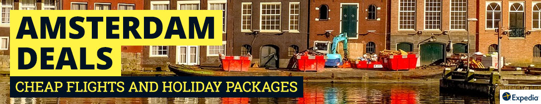 Amsterdam cheap holidays and flights via Expedia