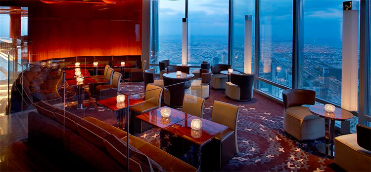 Burj Khalifa Atmosphere bar lounge
